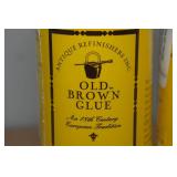 *3* 20oz Bottles Antique Refinishers Inc Old Brown Glue