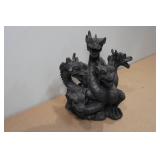 Flying 5-Headed Dragon Incense Burner