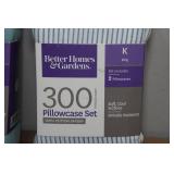 *2* Sets of 2 King Size Pillow Cases