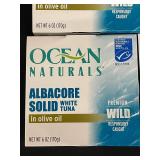 Ocean Naturals Albacore Solid White Tuna in Olive Oil - 6 Pack