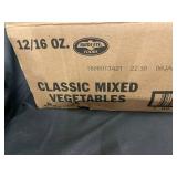 K - Birds Eye Classic Mixed Vegetables - 12 Packs of 16 oz