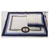 Vintage Gucci Place Mats & Napkins - Set of 6
