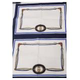 Vintage Gucci Place Mats & Napkins - Set of 6