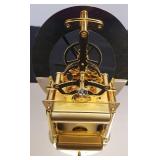 Vintage Seiko Open Face Quartz Pyramid Skeleton Mantle Clock