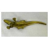 Brass Crocodile Letter Opener