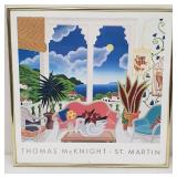 Dreamy Thomas McKnight - St. Martin Print (1992)