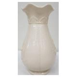 Belleek Fluted Rose Vase