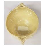 Vintage Irish Belleek Ivy Yellow Sugar Bowl