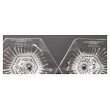 Tiffany & Co Louis Comfort Collection Crystal Candlestick Holders-Pair