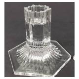 Tiffany & Co Louis Comfort Collection Crystal Candlestick Holders-Pair