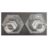 Tiffany & Co Louis Comfort Collection Crystal Candlestick Holders-Pair