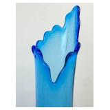 Vintage Fenton Glass Swung Vase