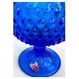 Vintage Fenton Glass Swung Vase