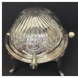 Antique Silver Plated Vegetable Warmer