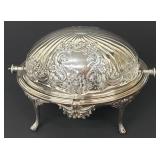 Antique Silver Plated Vegetable Warmer