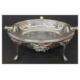 Antique Silver Plated Vegetable Warmer