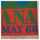 Vintage Robert Indiana Stable May 66 LOVE Pop Art Poster
