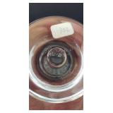 Lalique Martine Perfume Bottle with Etched Rose Motif - Signed