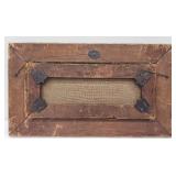 Antique Original 1894 C. L. Greaves Signed Oil Scenic Painting