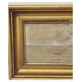 Antique Original 1894 C. L. Greaves Signed Oil Scenic Painting