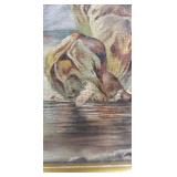 Antique Original 1894 C. L. Greaves Signed Oil Scenic Painting