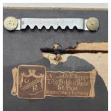 Vintage Original Oil Painting - A Lovely Garden Scene