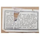 Original Oil Painting by Bent Bille - Titled "Landscape"