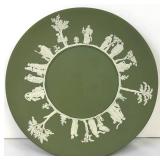 Wedgwood Green Jasperware Plate