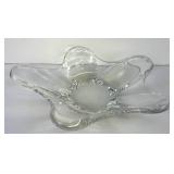 Vintage Daum Crystal Sculptural Bowl