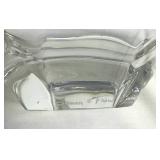 Vintage Daum Crystal Sculptural Bowl