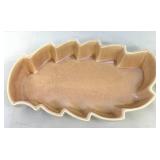 Vintage Haeger Leaf Tray