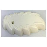 Vintage Haeger Leaf Tray