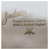 Beautiful Vintage Judson Sheffield England Forged Stainless Steel Steak Knives