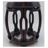 Small Plant Stand with Inlaid Marble Top