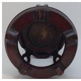 Small Plant Stand with Inlaid Marble Top