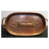 Antique French Copper Daubière / Stew Pot