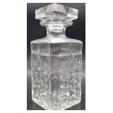 Cristal De Sevrès France Crystal Whiskey Decanter 8.5" High