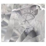 Cristal De Sevrès France Crystal Whiskey Decanter 8.5" High