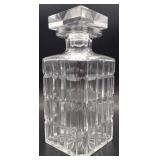 Cristal De Sevrès France Crystal Whiskey Decanter 8.5" High