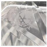 Cristal De Sevrès France Crystal Whiskey Decanter 8.5" High