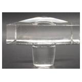 Cristal De Sevrès France Crystal Whiskey Decanter 8.5" High