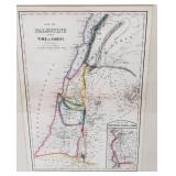 Map of Palestine in the Time of Christ