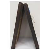 Pair of Sabin Cahrn, Young Man and Woman Portraits Oil Paintings