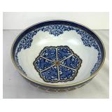 Gold Imari Porcelain Hand Painted Bowl