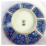 Gold Imari Porcelain Hand Painted Bowl