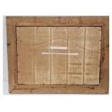 Antique Americana Original Edward R. Sitzman (1874-1949) Water Color/Paper - "Morgan County Moon"