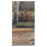 Howard Atkinson (20th Century) Oil on Canvas "Autumn Colors"