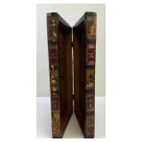 Antique Folding Chess and Backgammon Set