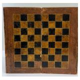 Antique Folding Chess and Backgammon Set