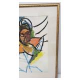 Pablo Picasso (1881-1973) WOMAN, Study for Les Demoiselles D